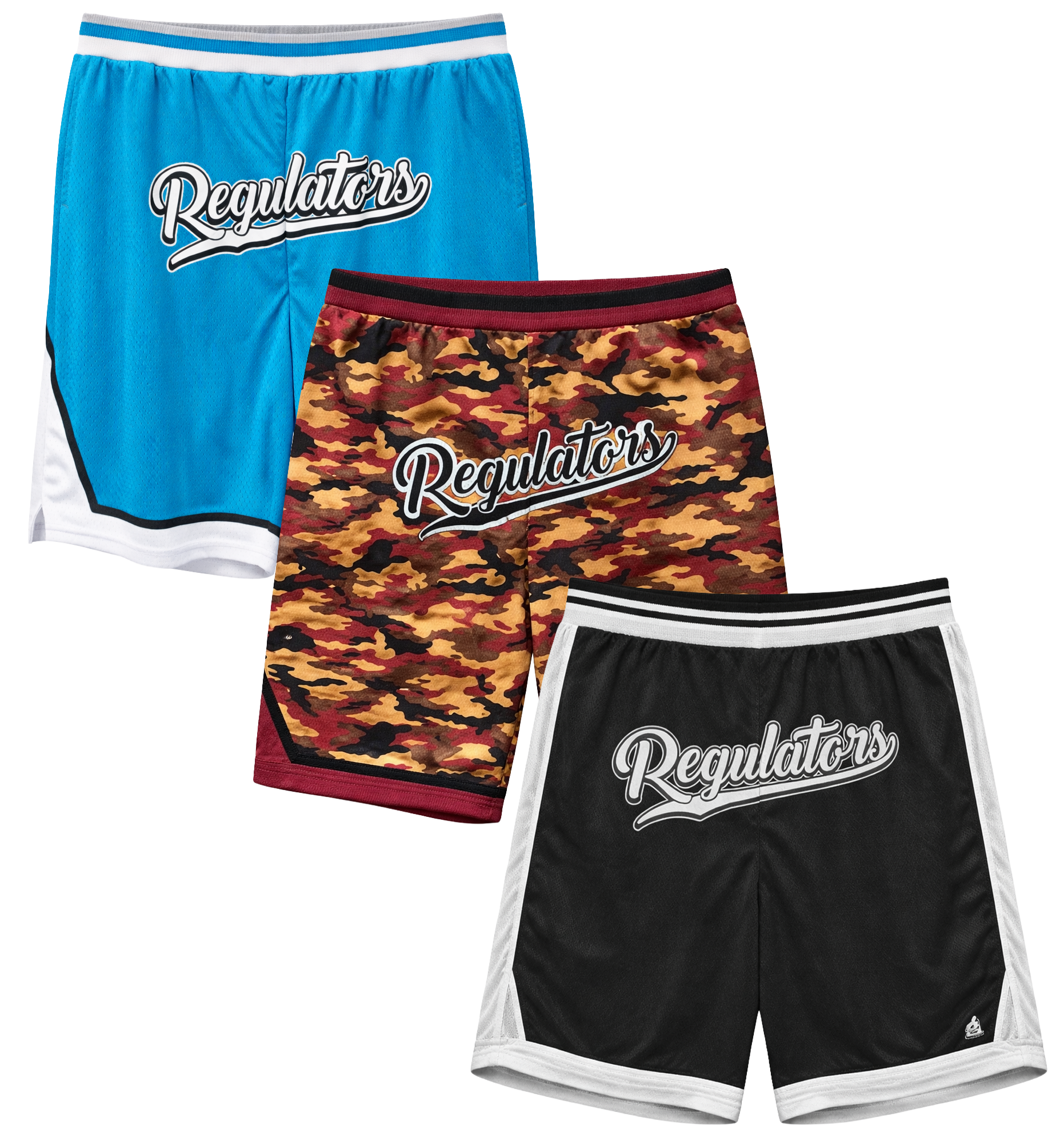 REGULATORS ASSORTED BASKETBALL SHORTS ASST - RGBKBSHT