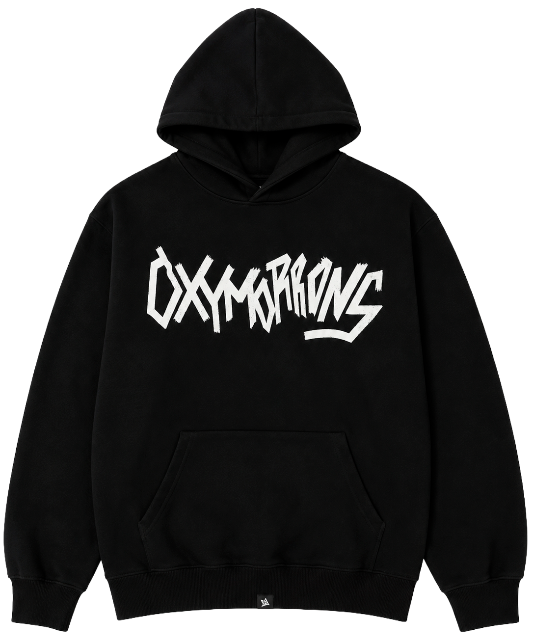 OXYMORRONS GRAPHIC HOODIE BLACK - OXT014