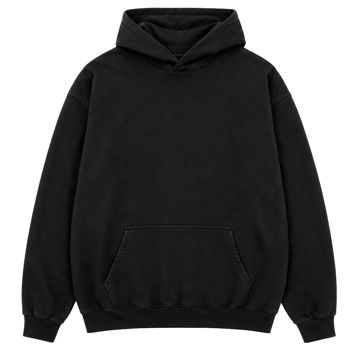 LA FAMILIA HEAVYWEIGHT HOODIE BLACK - LFSP23HD001