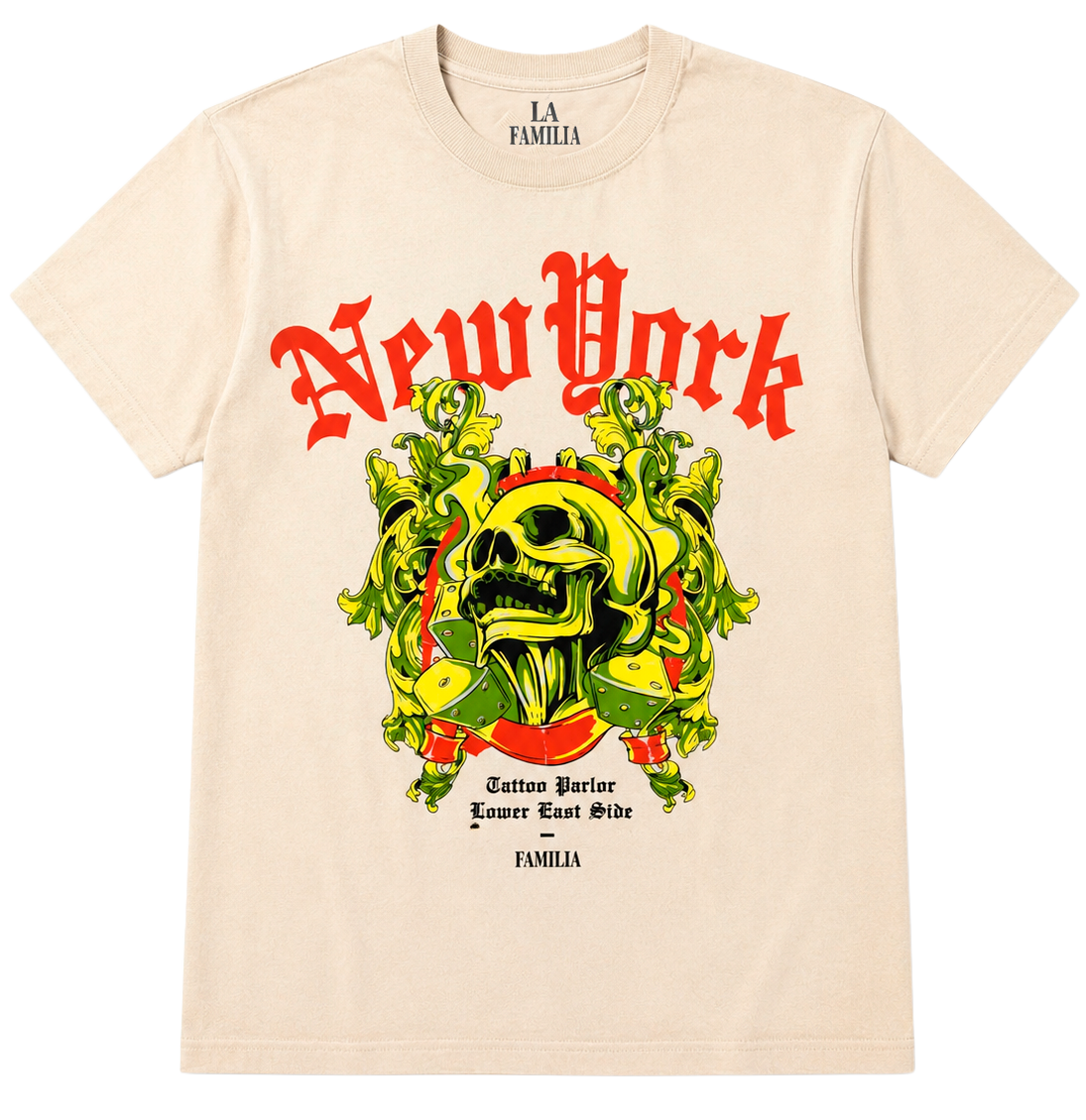 LA FAMILIA GRAPHIC T-SHIRT PUTTY - LFFA23SS009