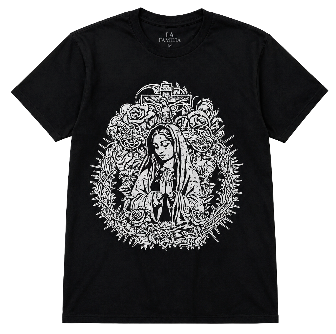 LA FAMILIA GRAPHIC T-SHIRT BLACK - LFFA24SS003