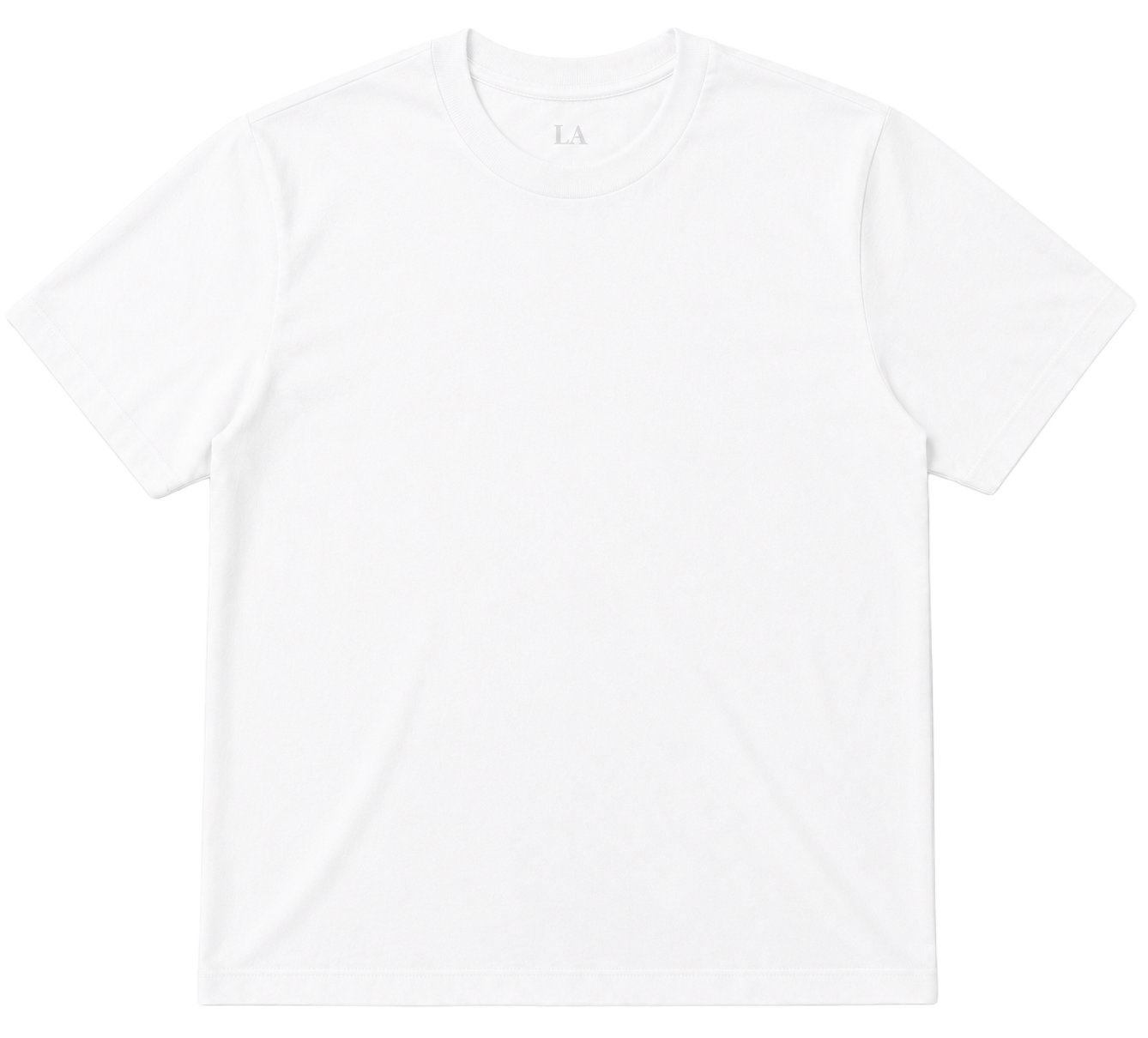 LA FAMILIA BLANK T-SHIRT WHITE - LFSP23SS005