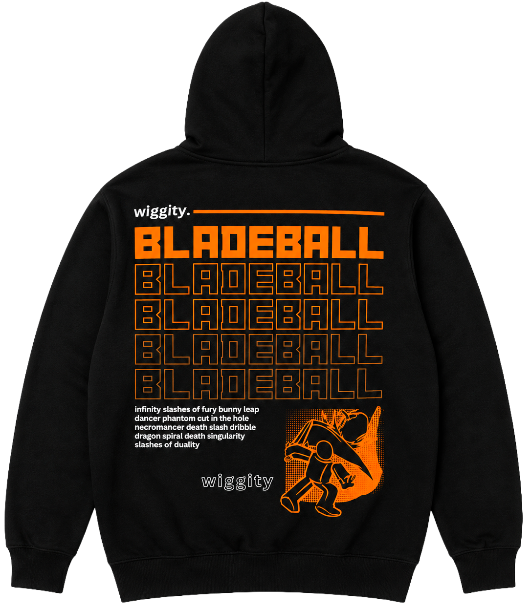 LICENSED BLADE BALL GRAPHIC HOODIE BLACK - BB0002
