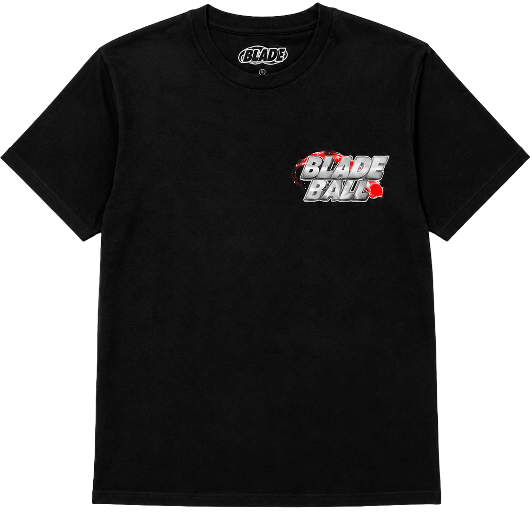 LICENSED BLADE BALL GRAPHIC T-SHIRT BLACK - BB0004