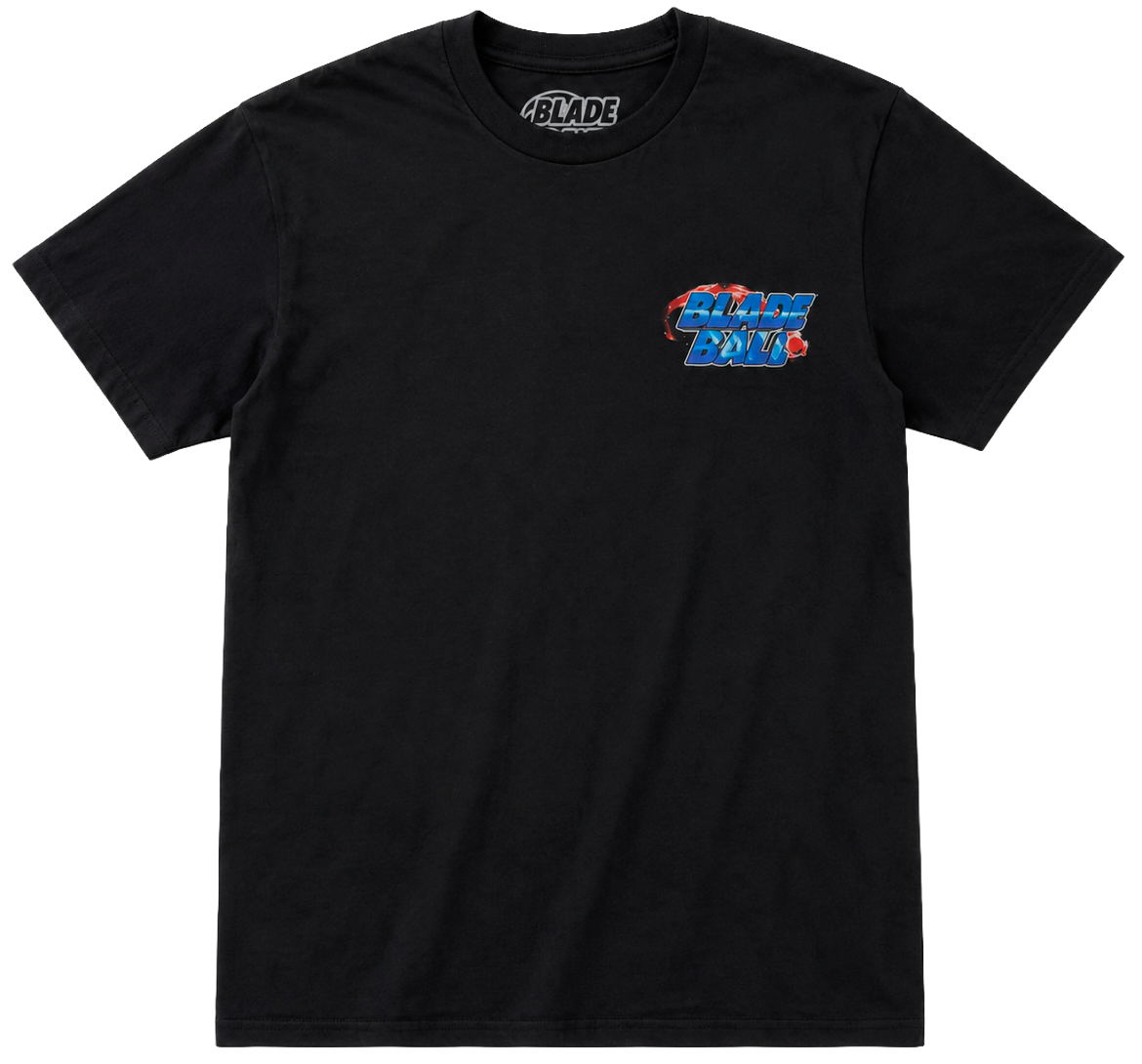 LICENSED BLADE BALL GRAPHIC T-SHIRT BLACK - BB0006
