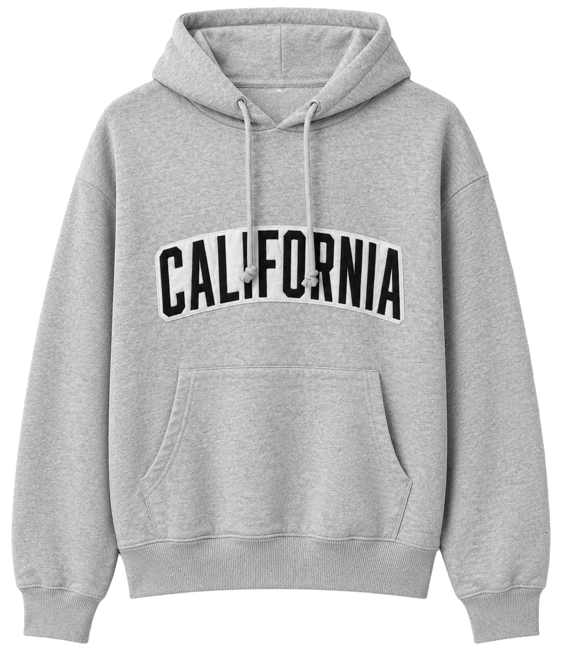 AMERICAN CROWN CALIFORNIA HOODIE HGR / HTR GREY - HE30HGR