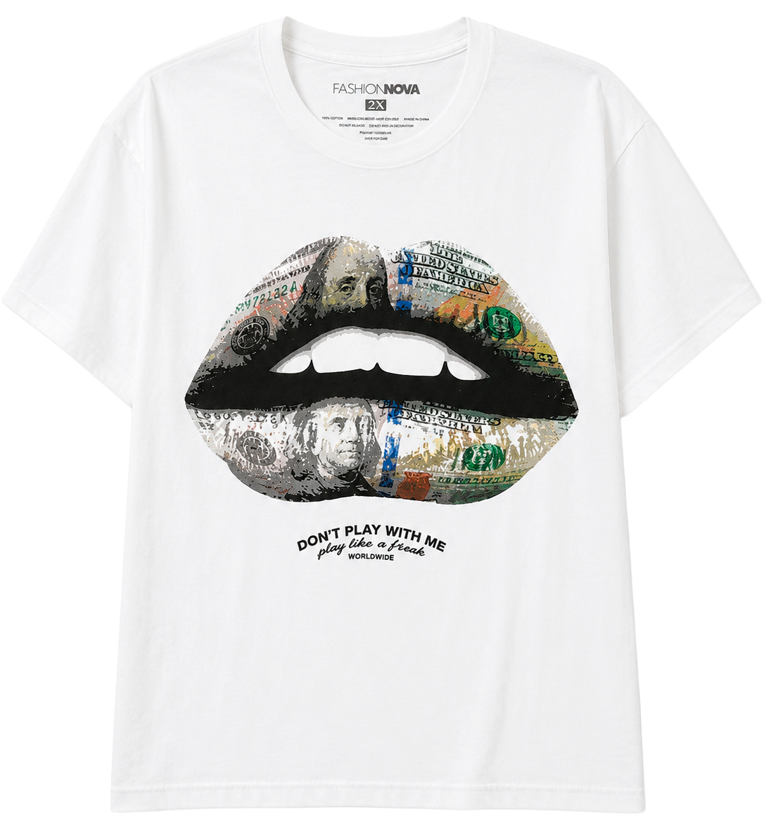 FASHION NOVA MENS GRAPHIC T-SHIRTS ASSORTED - FNSTSF1