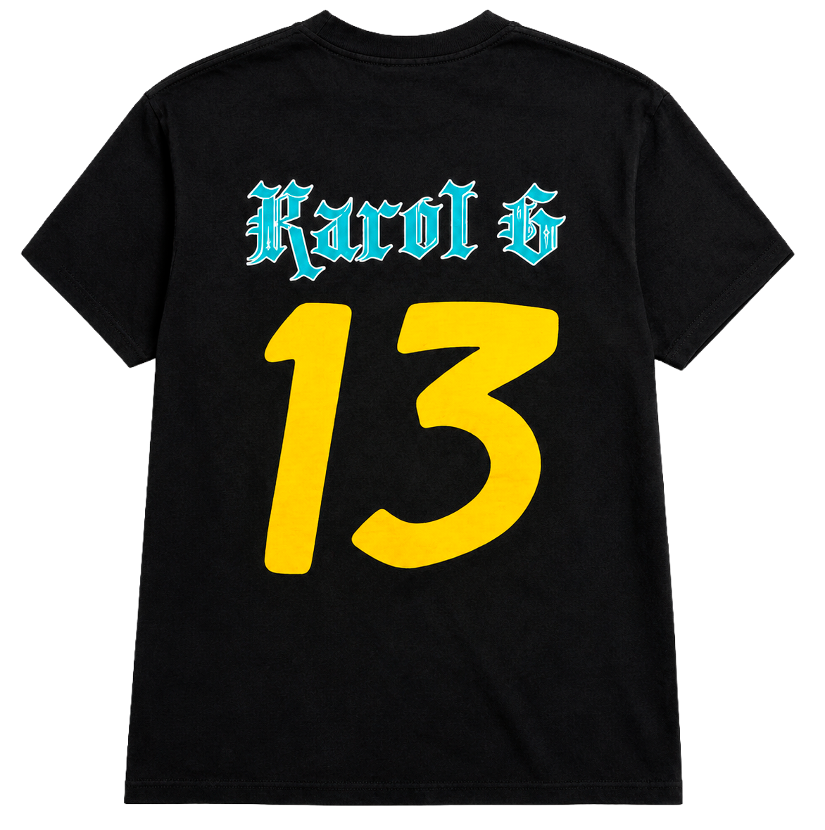LICENSED MUSIC KAROL G T-SHIRT BLACK - LATINA