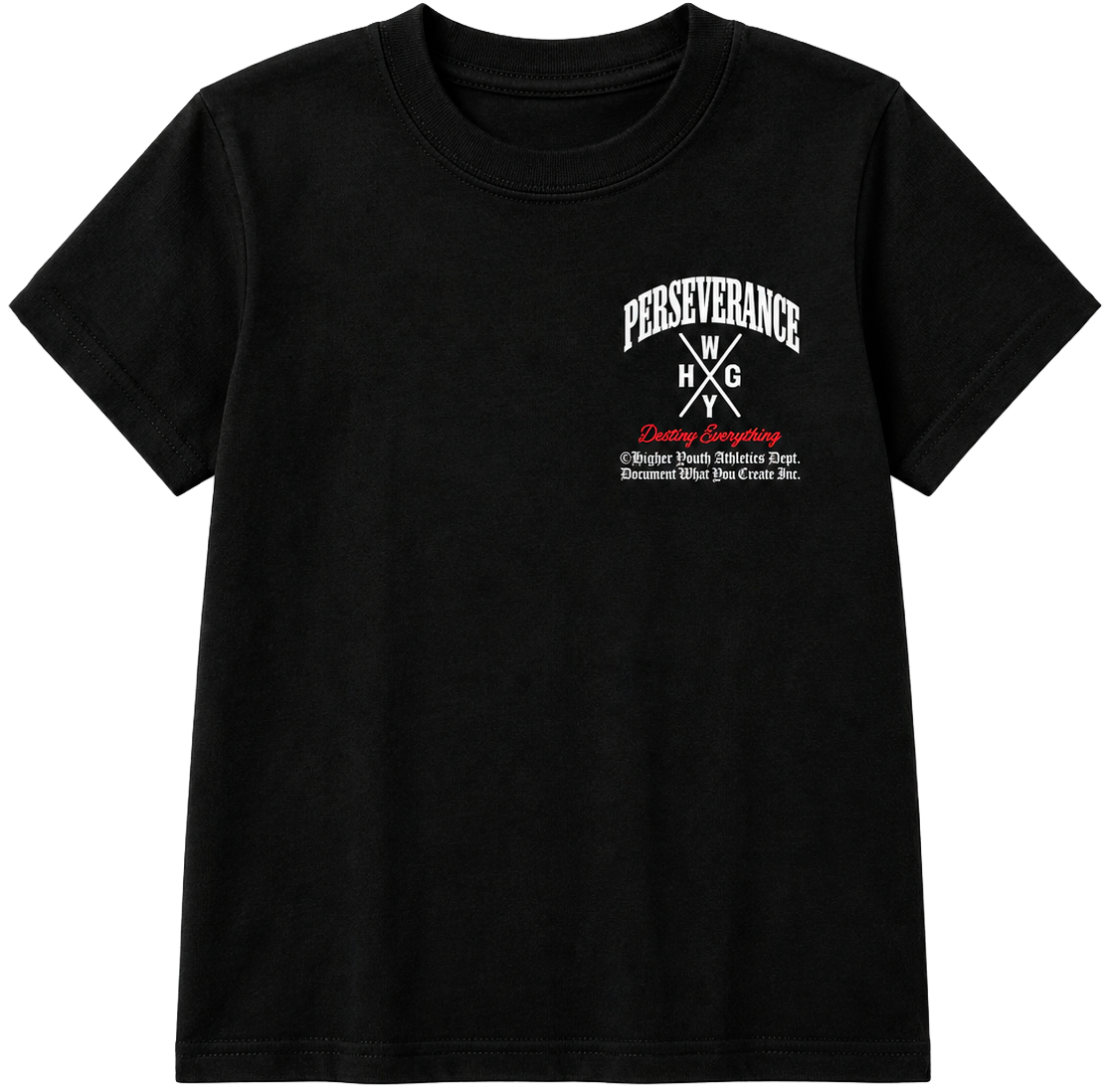 YOUTH BOYS FASHION NOVA GRAPHIC T-SHIRT BLACK - 23016139K