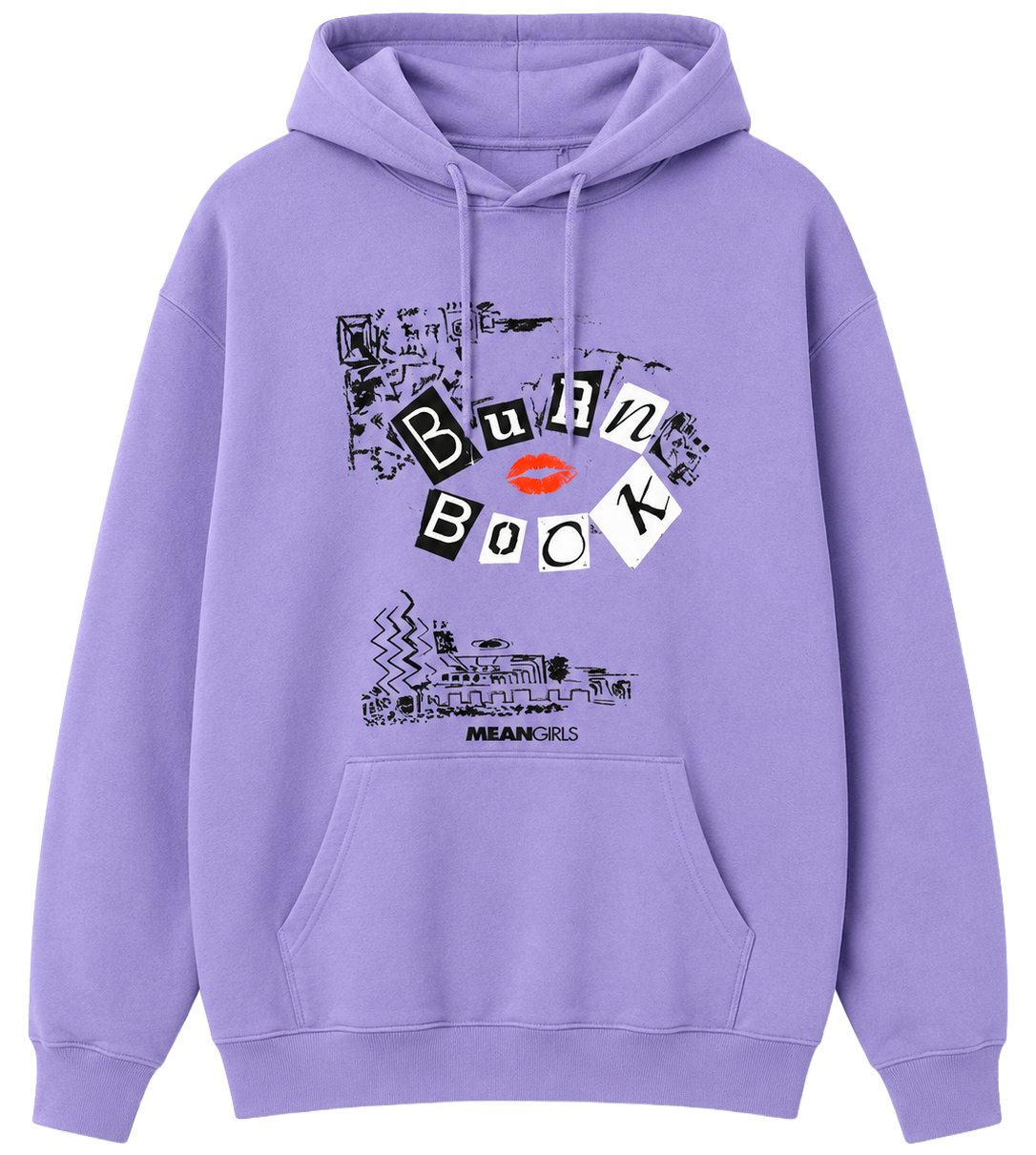 LICENSED MEAN GIRLS HOODIE MED PURPLE - MIHJ2136RC