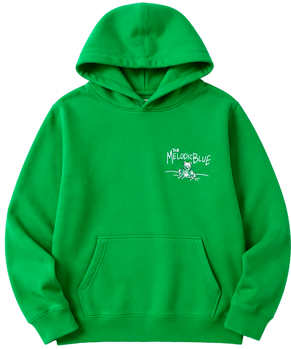 LICENSED BABY KEEM TOUR HOODIE GREEN - MELODIC BLUE