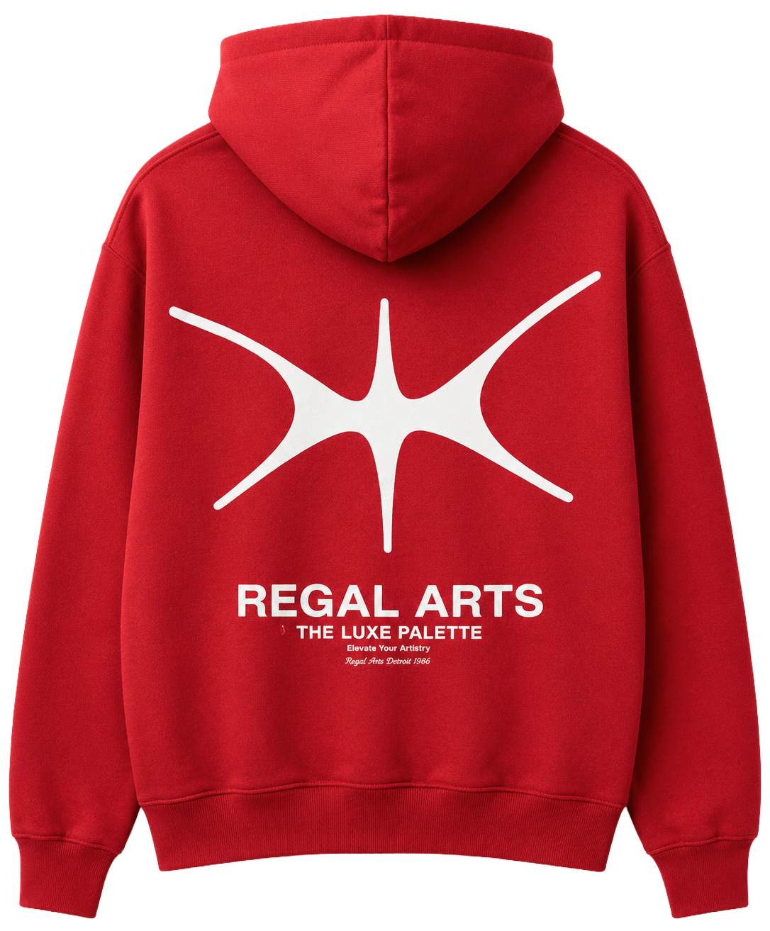 FASHION NOVA MENS GRAPHIC HOODIE RED - 23000696