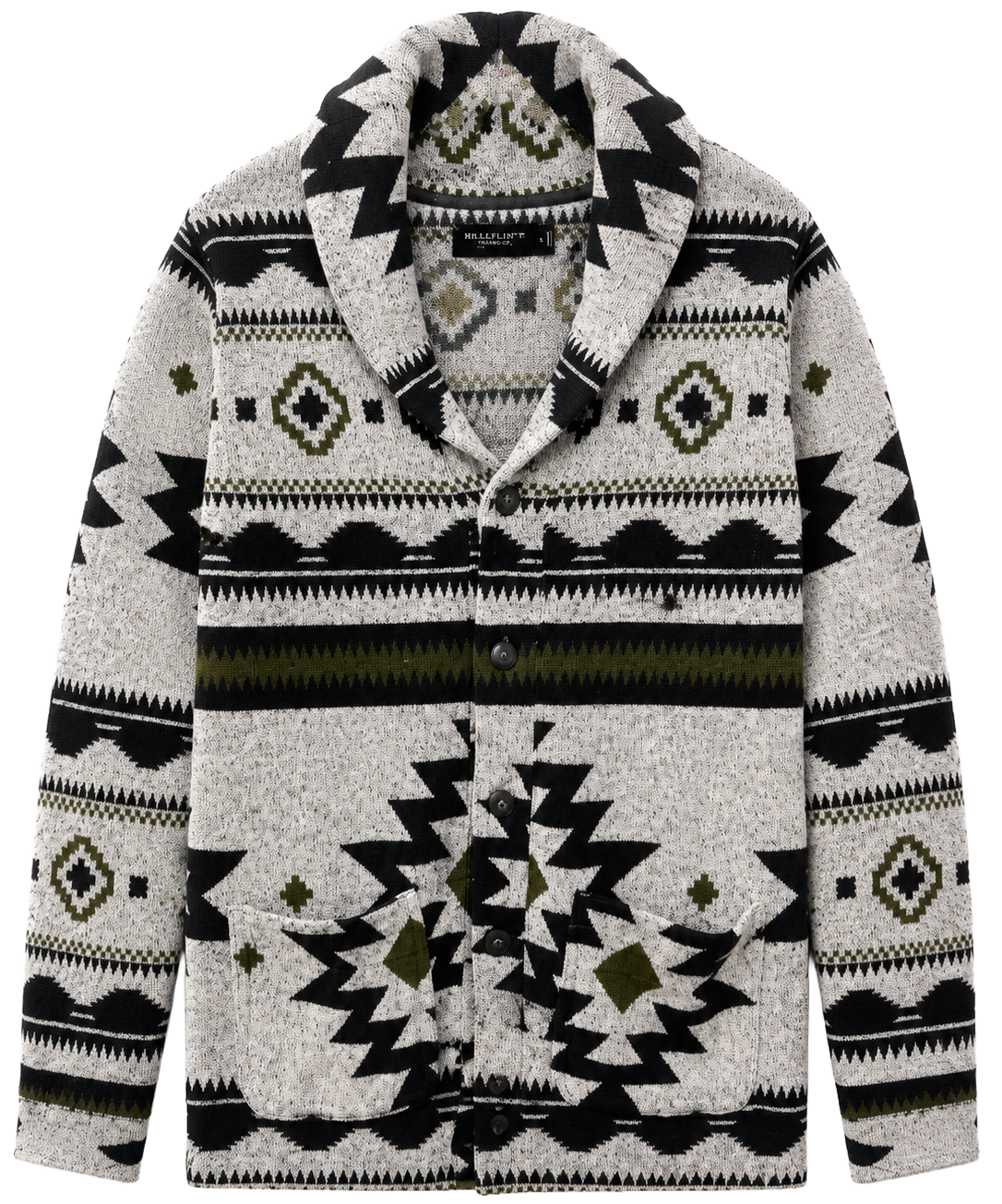 JUNK FOOD UNISEX CARDIGAN SWEATER METEORITE - 12MJK549
