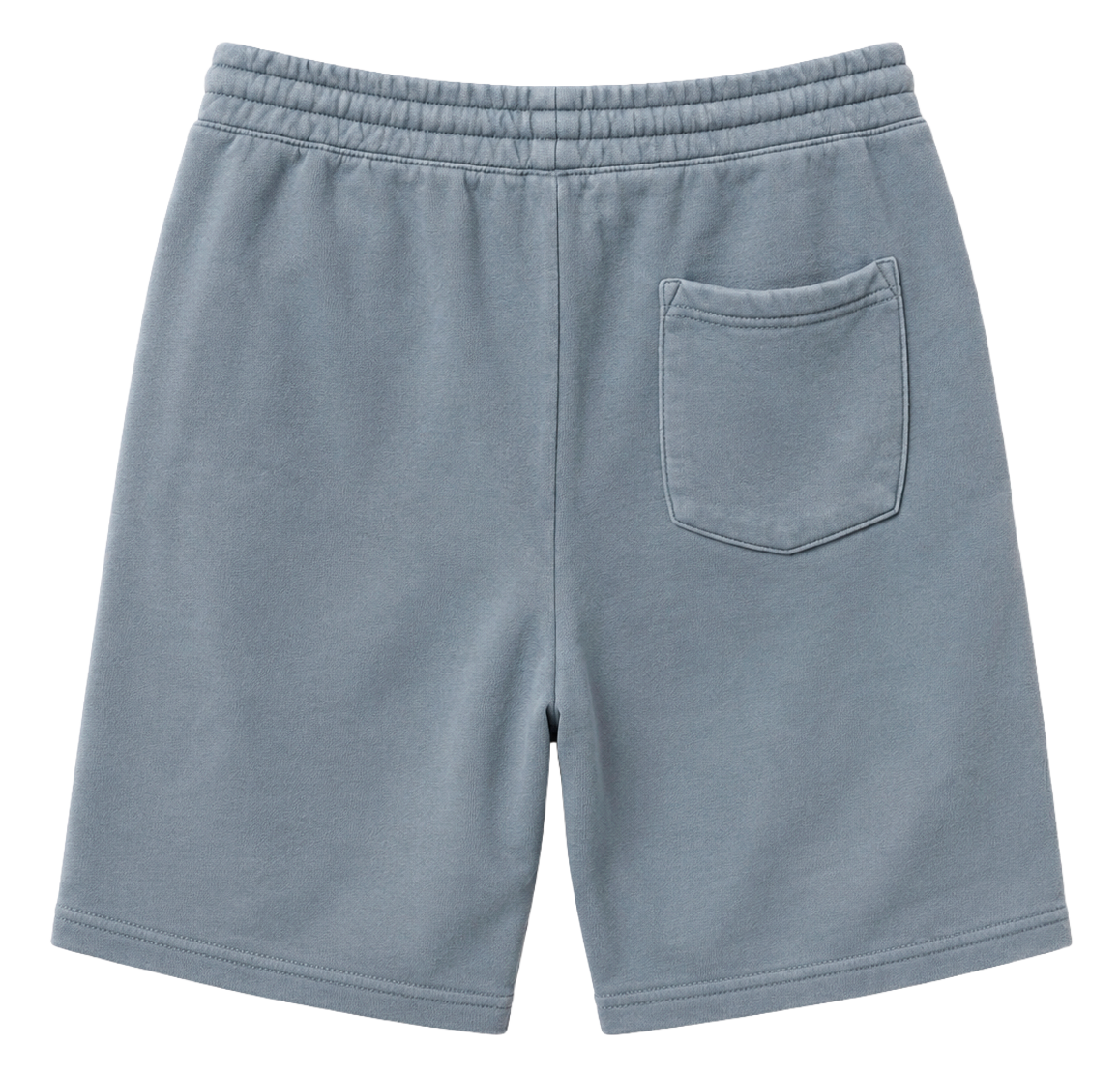 WELL ESTABLISHED GRAPHIC SWEAT SHORTS SLATE - CHAINS