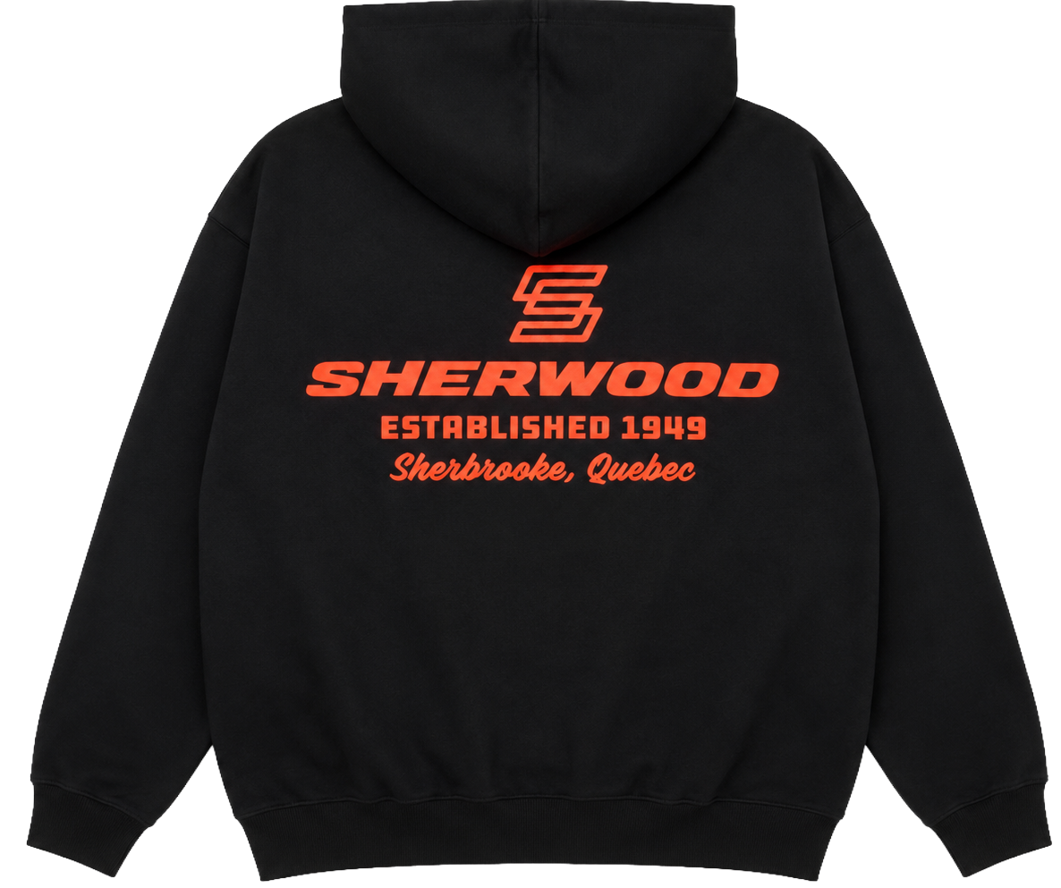 LICENSED GRAPHIC HOODIE BLACK - HD93051SWDA