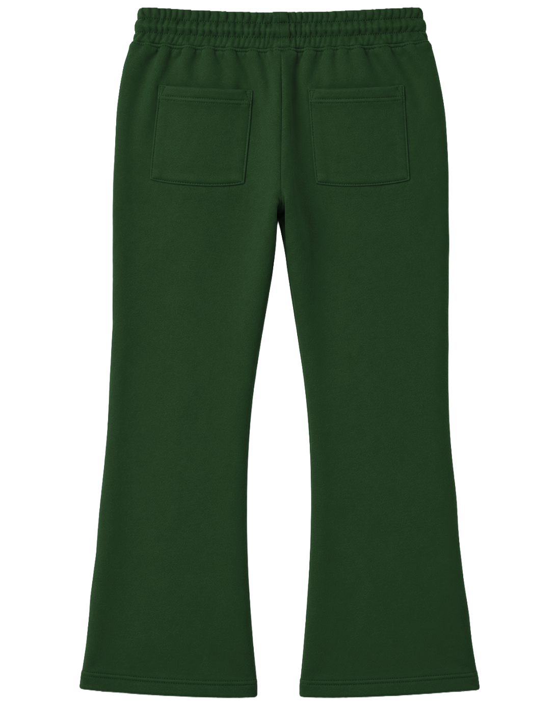 BEZALEL STACKED FLAIR SWEATPANTS FOREST GREEN - THORNS