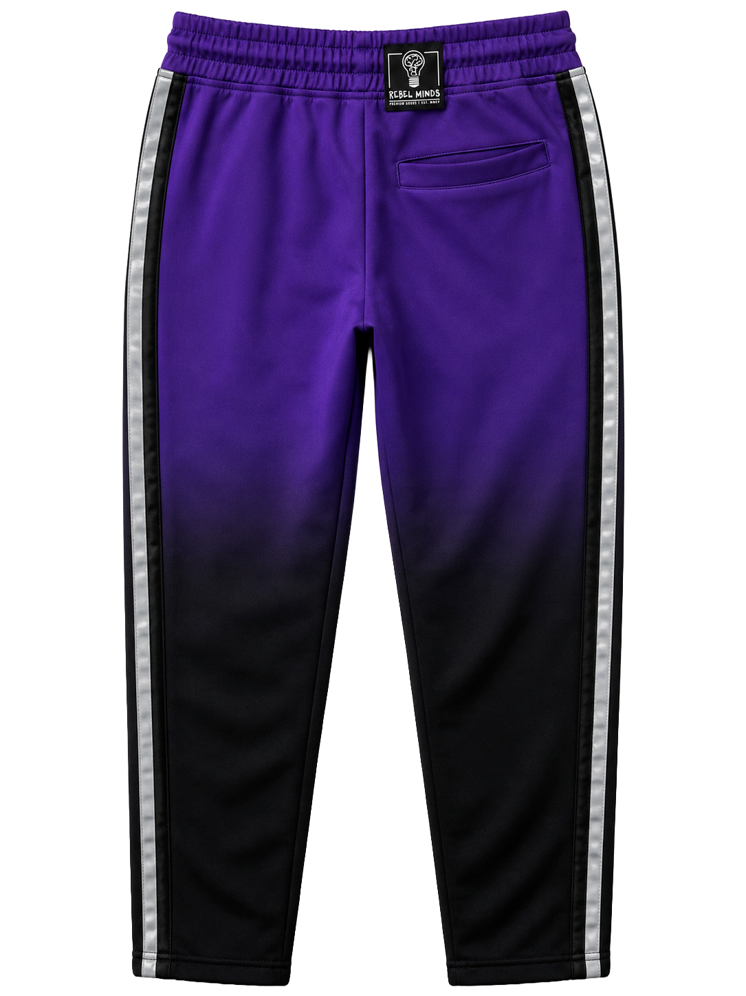 REBEL MINDS OMBRE TRACK PANTS PURPLE - 111-412