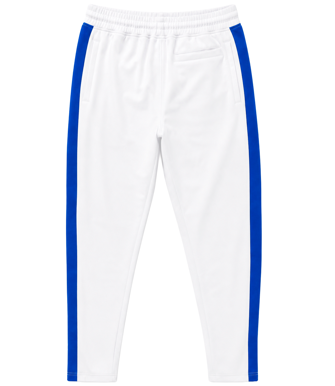 REBEL MINDS TRACK PANTS WHITE / ROYAL - 100-403
