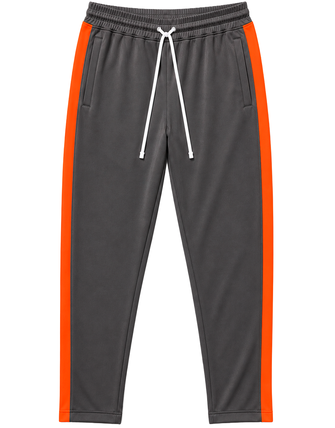 REBEL MINDS TRACK PANTS GREY/ORANGE - 100-402
