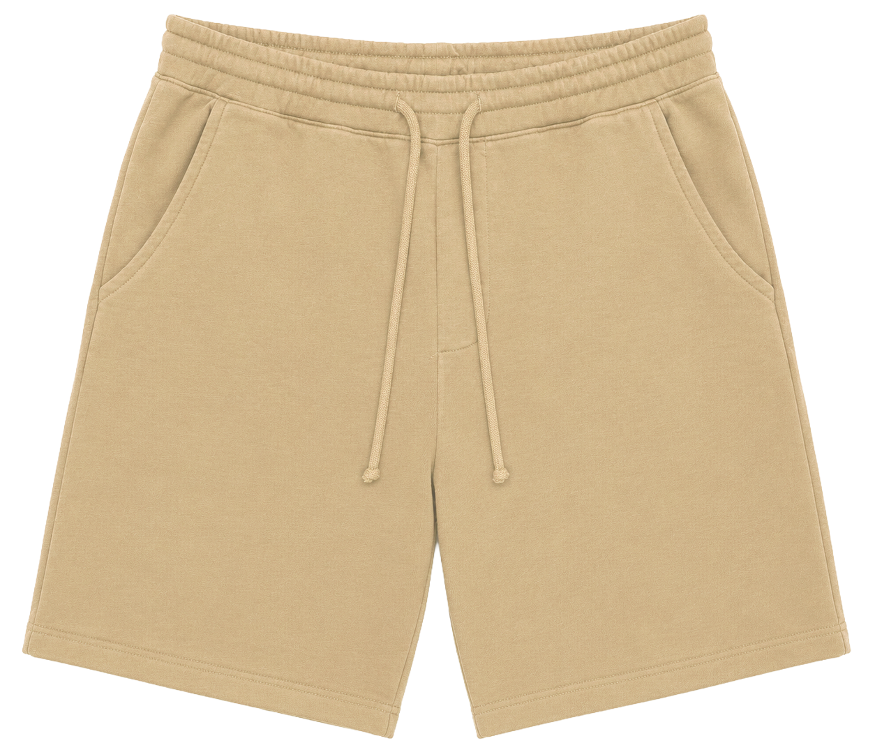 INDEPENDENT TRADING CO SWEAT SHORTS SANDSTONE - BLANKS