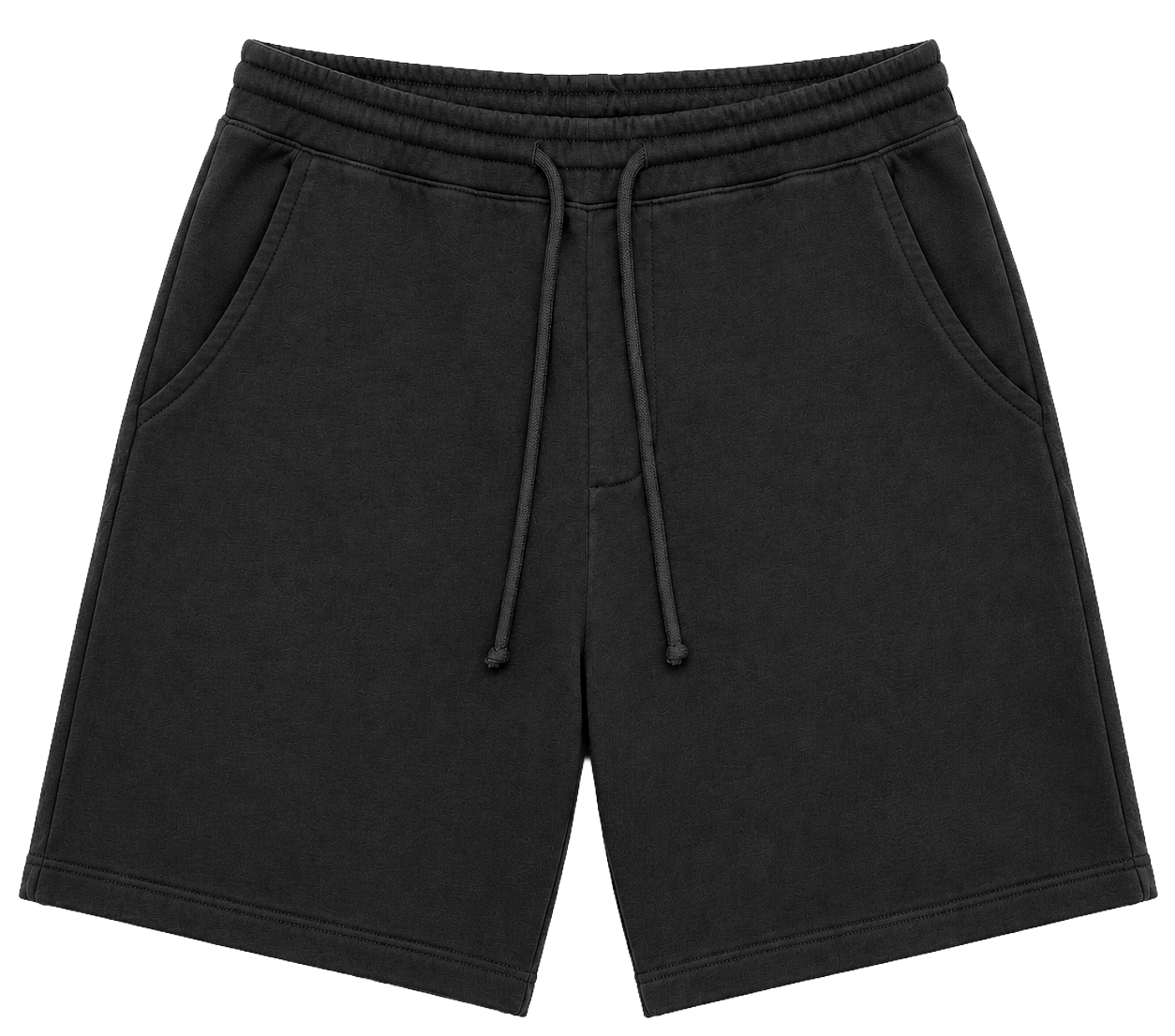 INDEPENDENT TRADING CO SWEAT SHORTS BLACK - BLANKS
