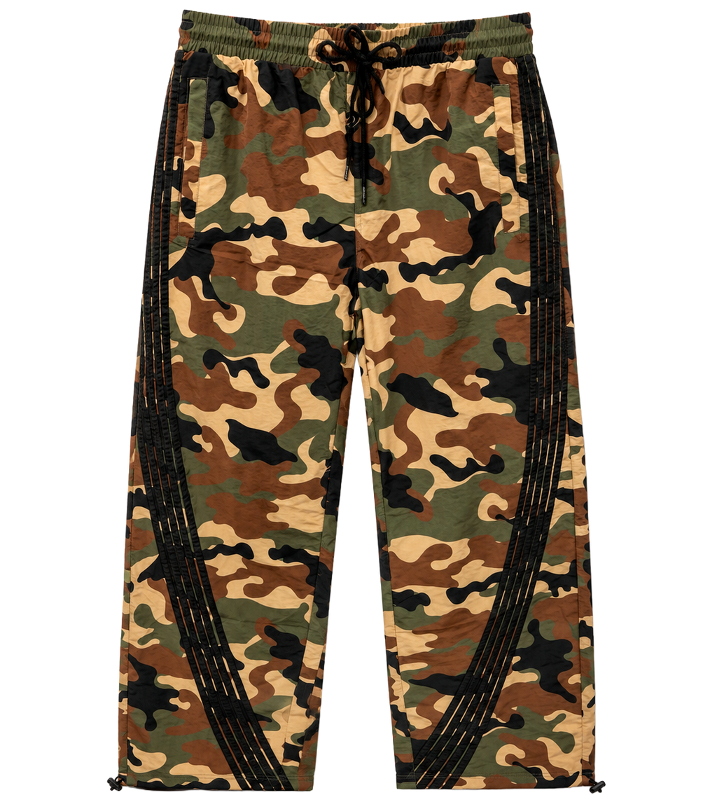 REBEL MINDS WINDBREAKER TRACK PANTS WOODLAND - 100-492