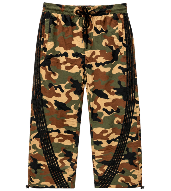 REBEL MINDS WINDBREAKER TRACK PANTS WOODLAND - 100-492