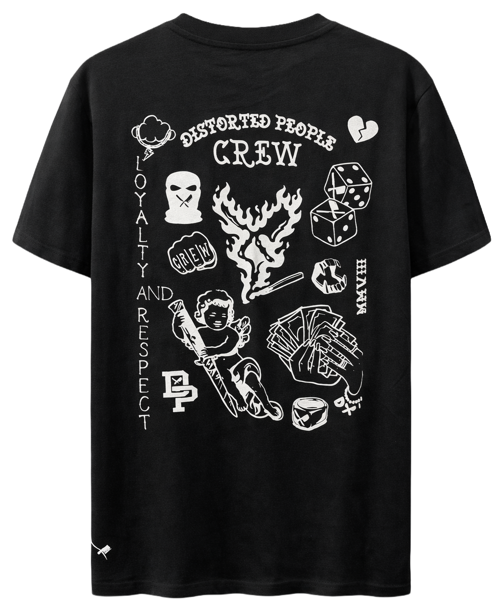 DISTORTED PEOPLE ASSORTED GRAPHIC T-SHIRTS ASST - DPSSTA