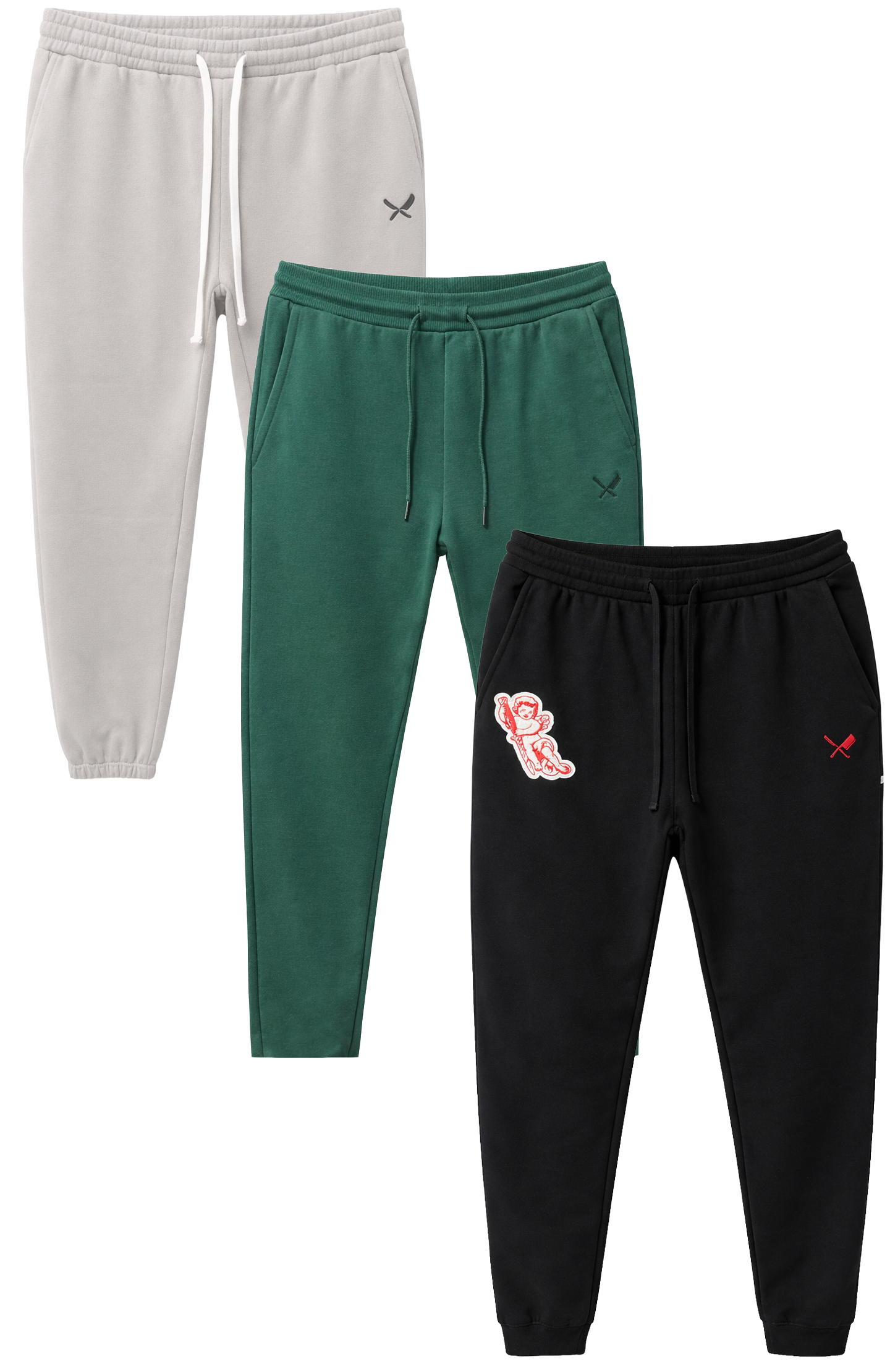 DISTORTED PEOPLE ASSORTED JOGGER PANTS ASST - DPJGRA