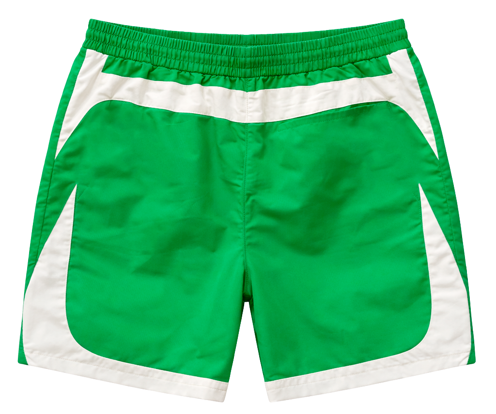 EPTM NYLON TRACK SHORTS GREEN - 12184