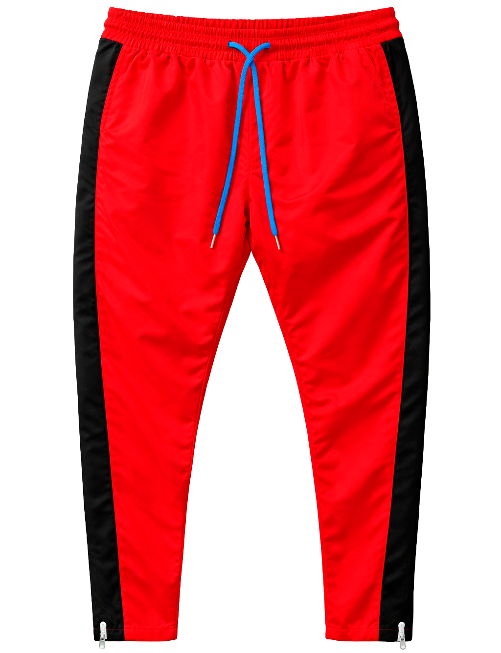 EPTM MEN'S NYLON TRACK PANTS RED - 9999
