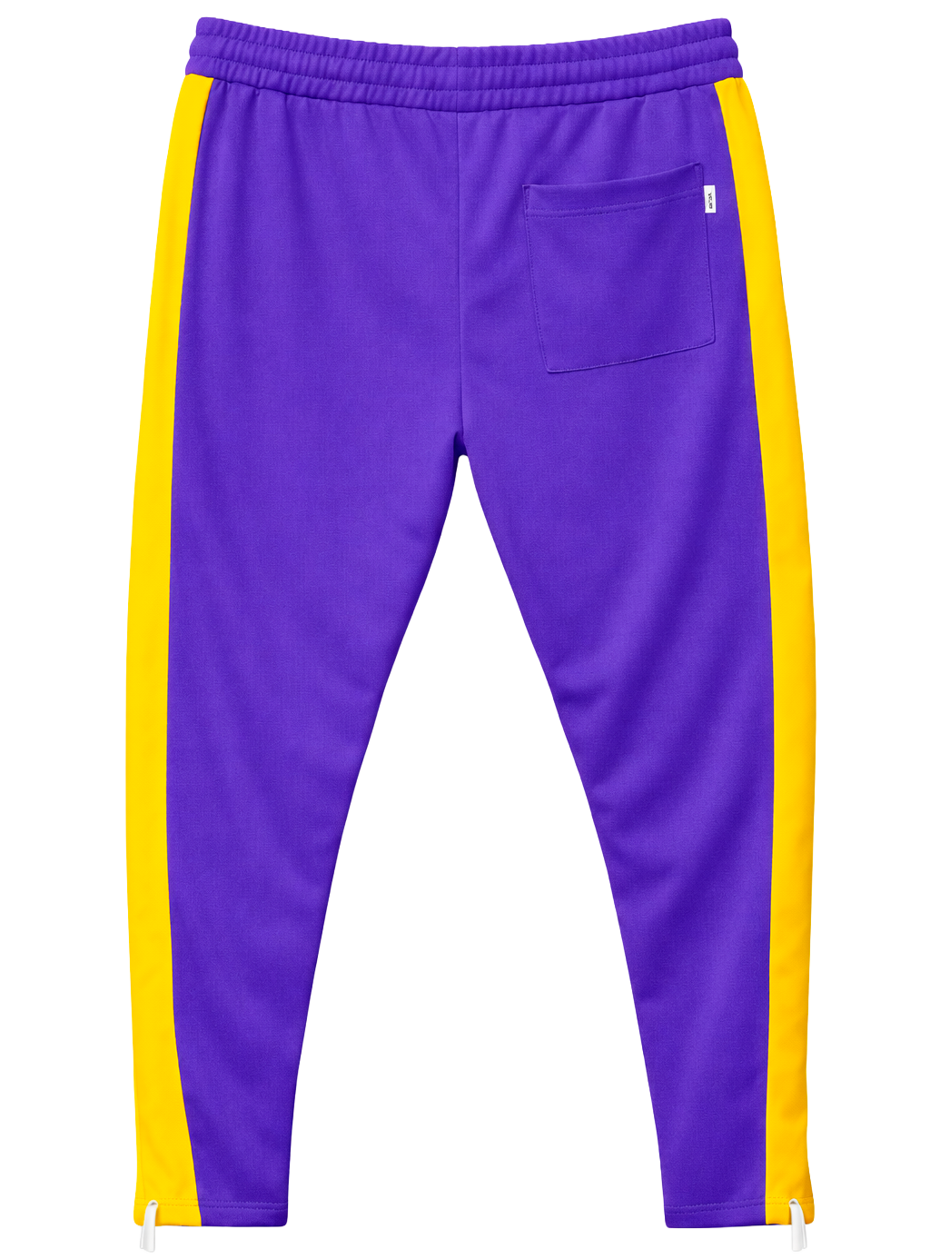 EPTM MEN'S TRACK PANTS PURPLE/YELLOW - 8550