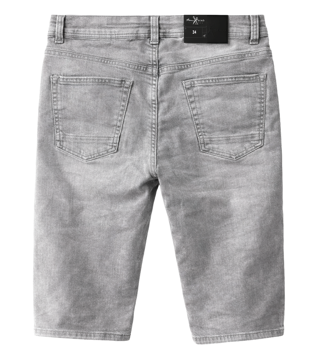 MARC ECKO DENIM SHORTS GREY - ME15D03