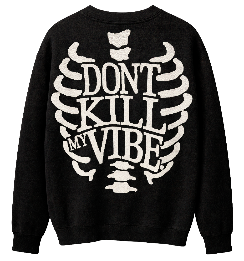 REBEL MINDS MEN'S CARDIGAN SWEATER BLACK - 142-385