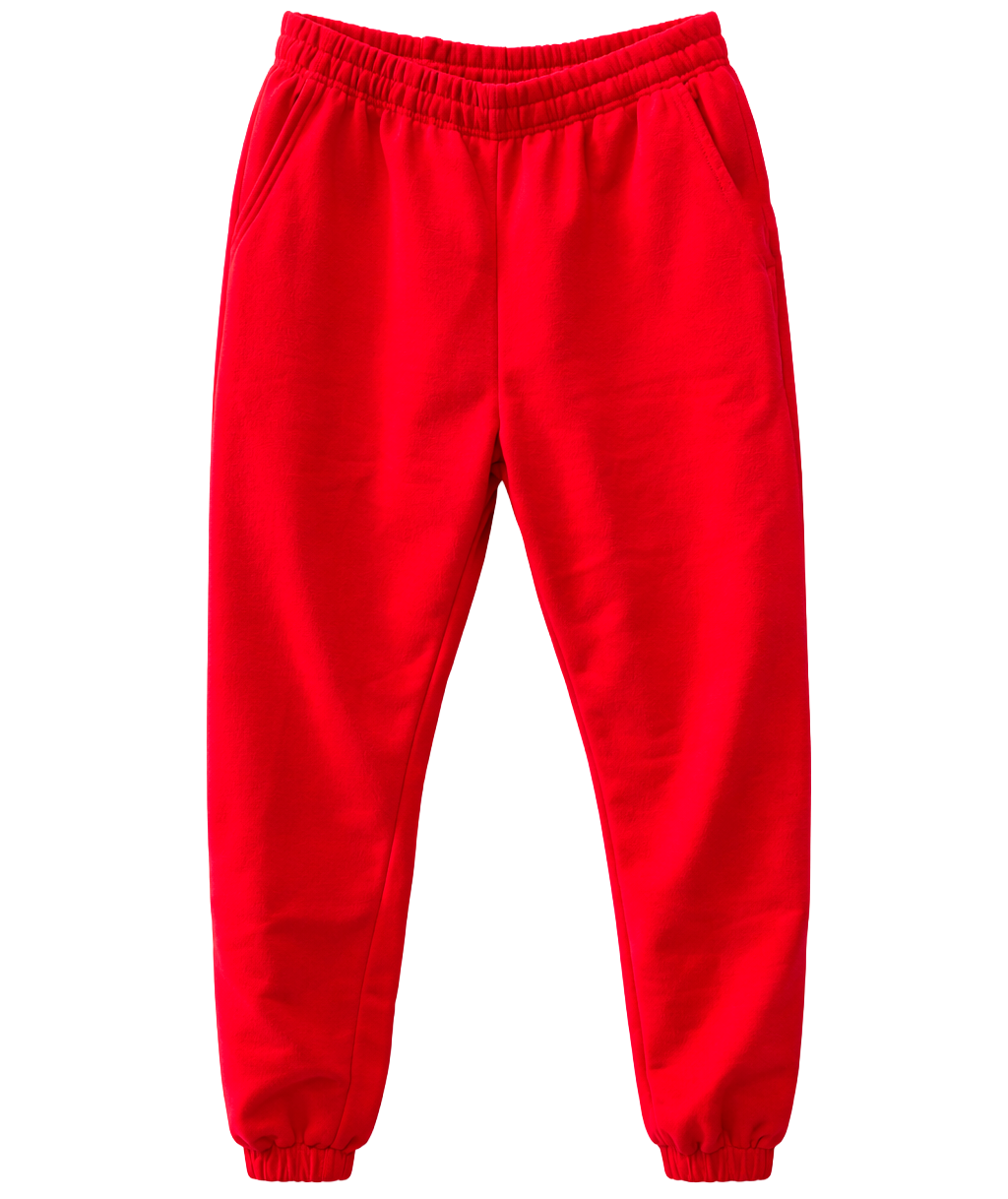 STUDIO SWEATPANT JOGGER PANTS RED - CT181810RDX