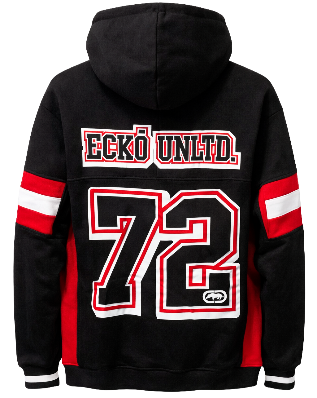 ECKO UNLTD FLEECE HOODIE BLACK - EO34H1179