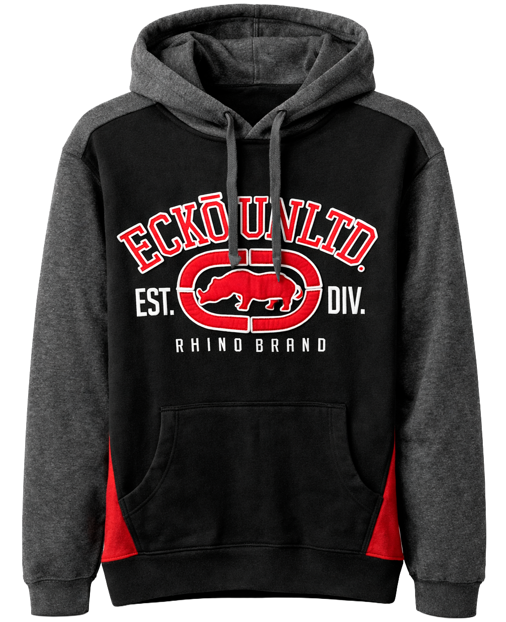 ECKO UNLTD FLEECE HOODIE BLACK - EU215K52