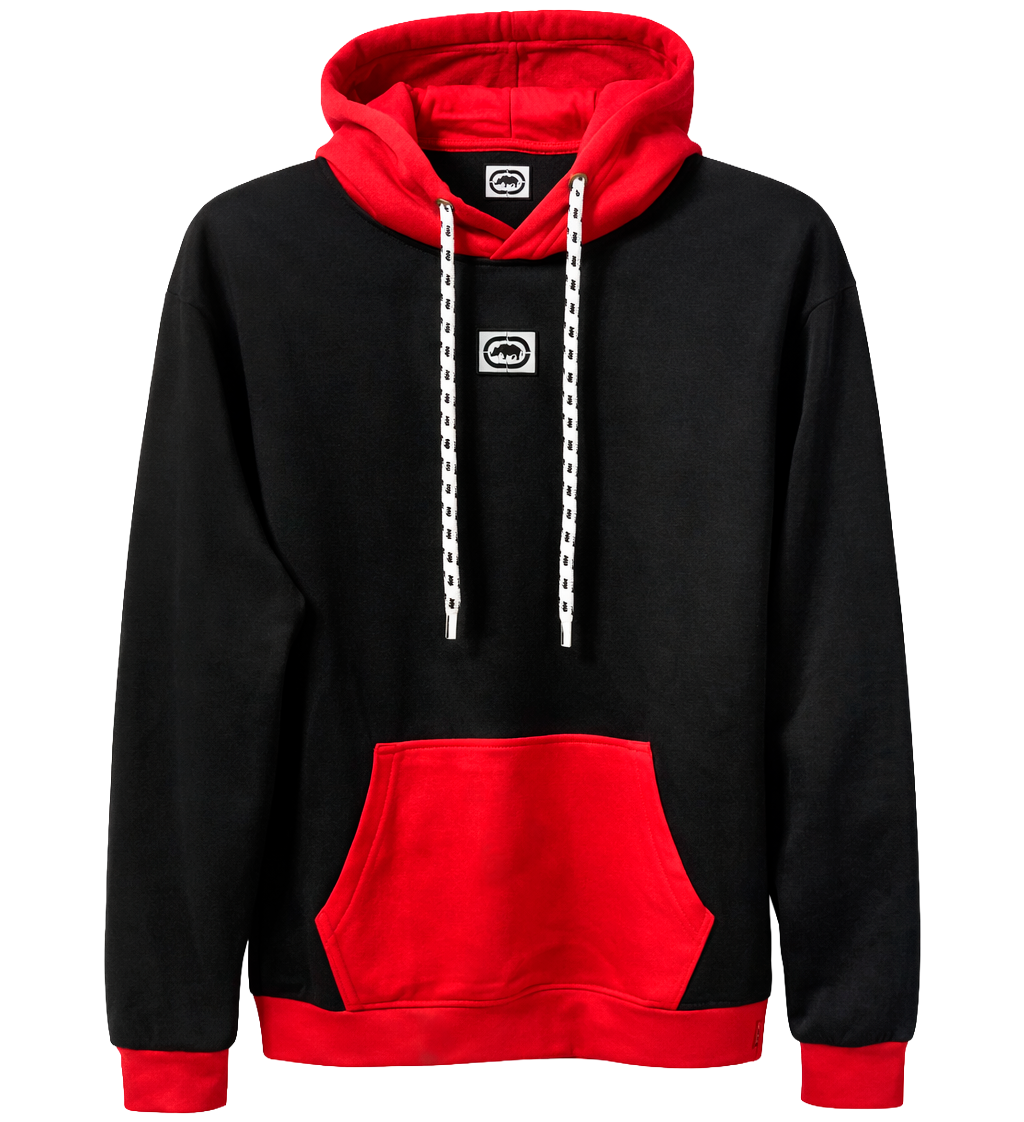 ECKO UNLTD FLEECE HOODIE BLACK - EO34H1157B