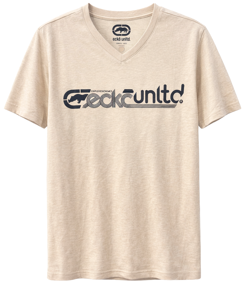 ECKO UNLTD S/S V-NECK T-SHIRT OAH - EO13K1068