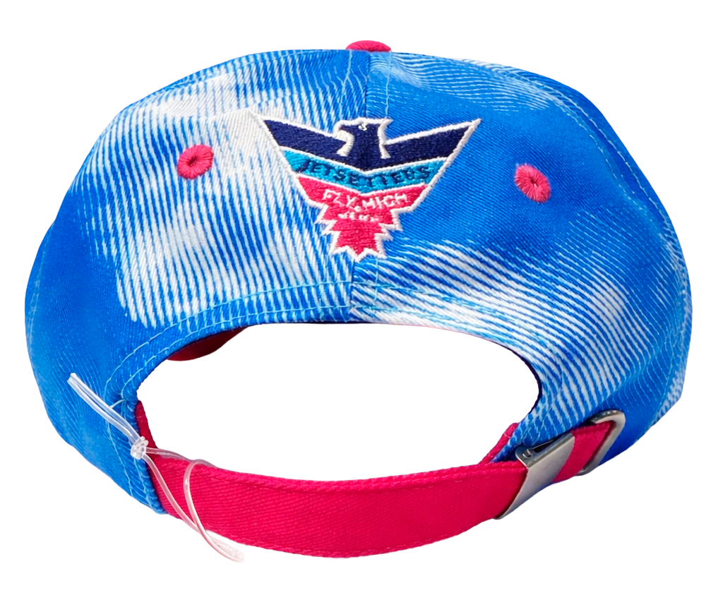 BORN FLY FLY THE WORLD DAD HAT BLUE - 2111X4277