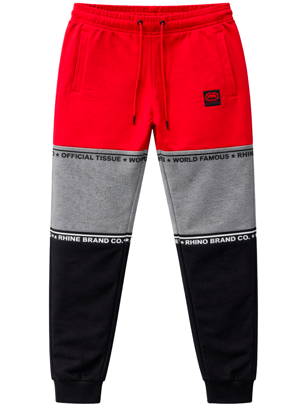 ECKO UNLTD CARGO JOGGER PANT TRUE RED - EO14G1222B