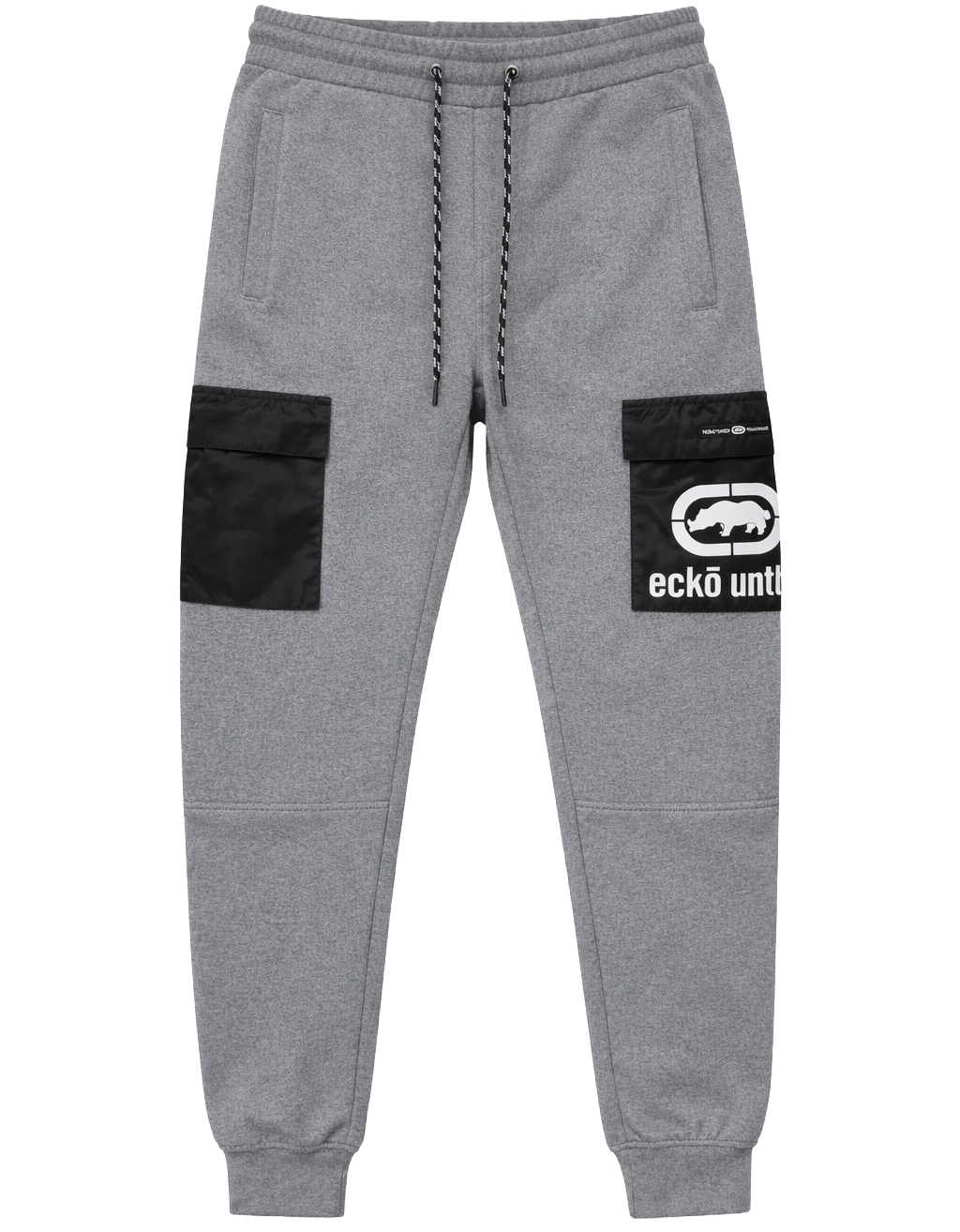 ECKO UNLTD CARGO JOGGER PANT GREY MARLED - EO34G1286