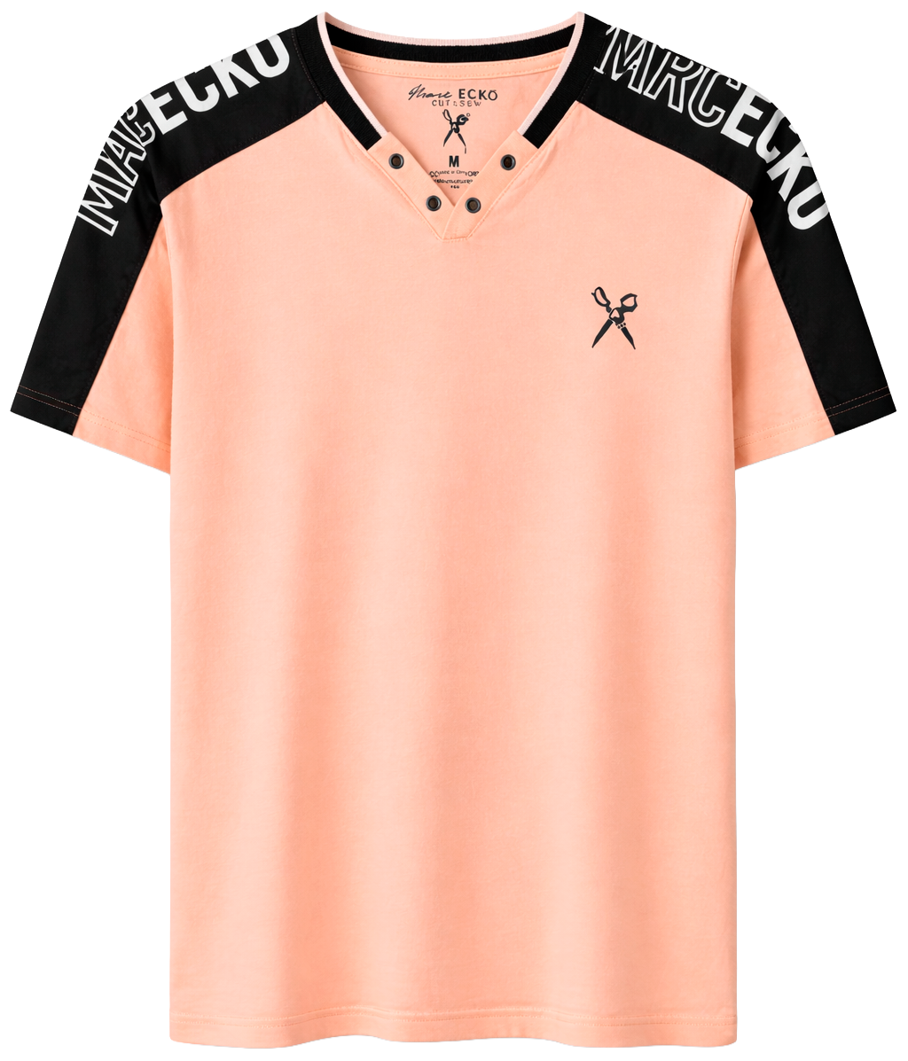 MARC ECKO CUT & SEW T-SHIRT PINK - MK8KO554S4