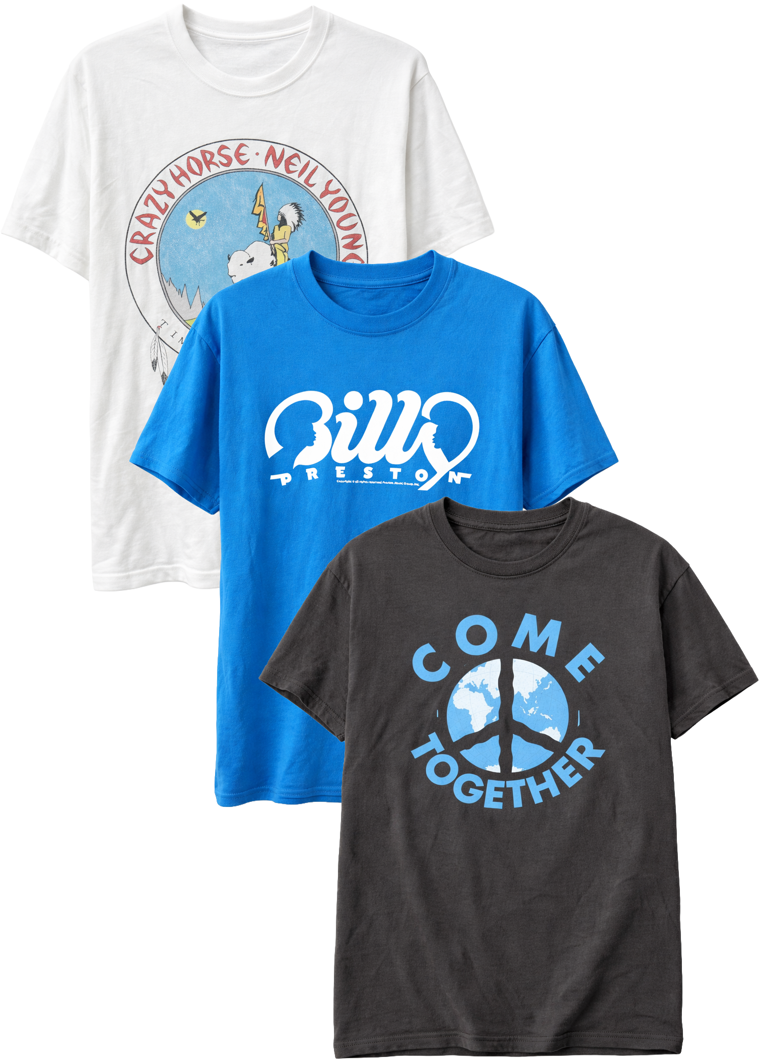 LICENSED ASSORTED WORN FREE GRAPHIC T-SHIRTS ASST - WFSSTA