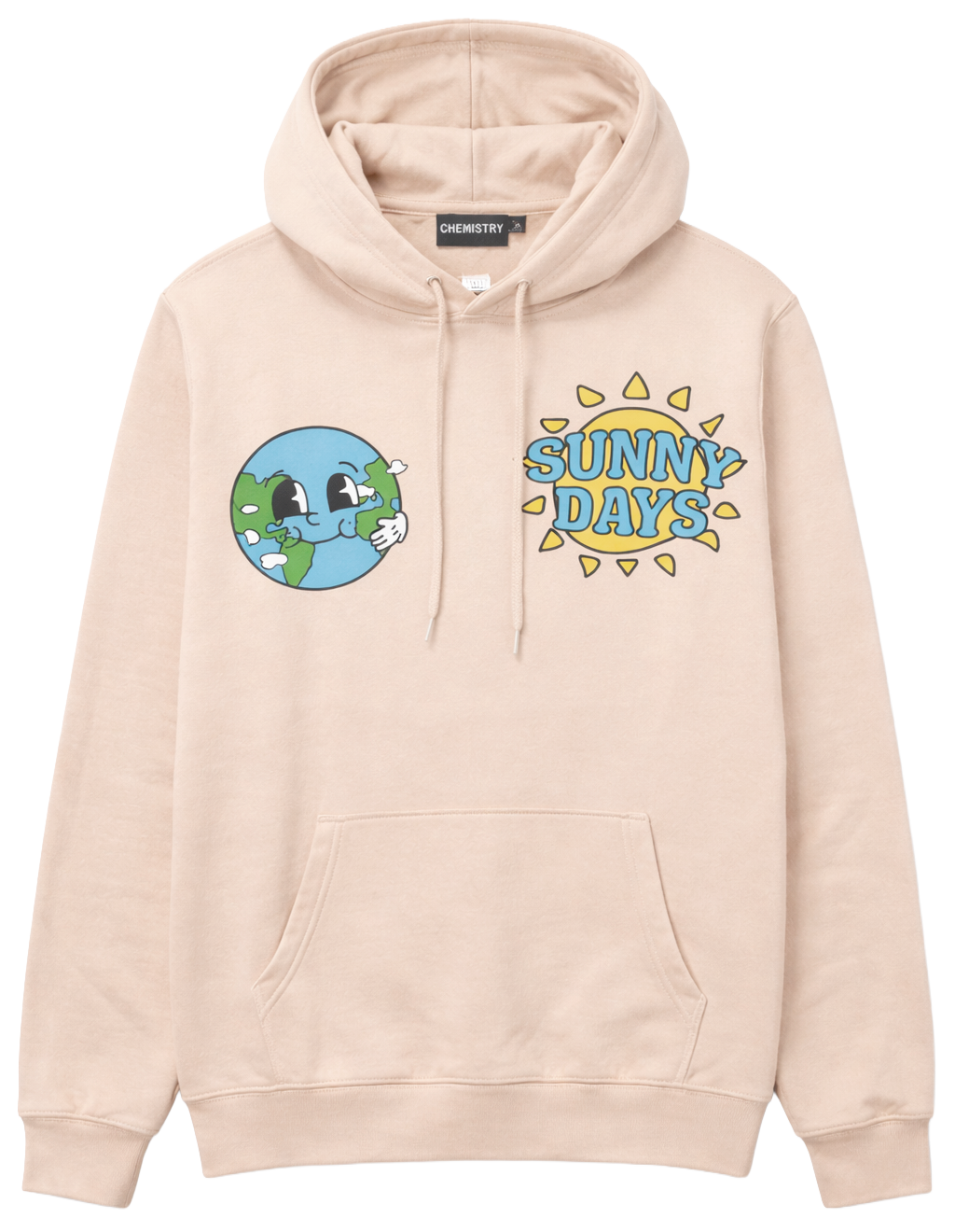 CHEMESTRY SUNNY DAYS HOODIE SAND - 4PLS00320CL