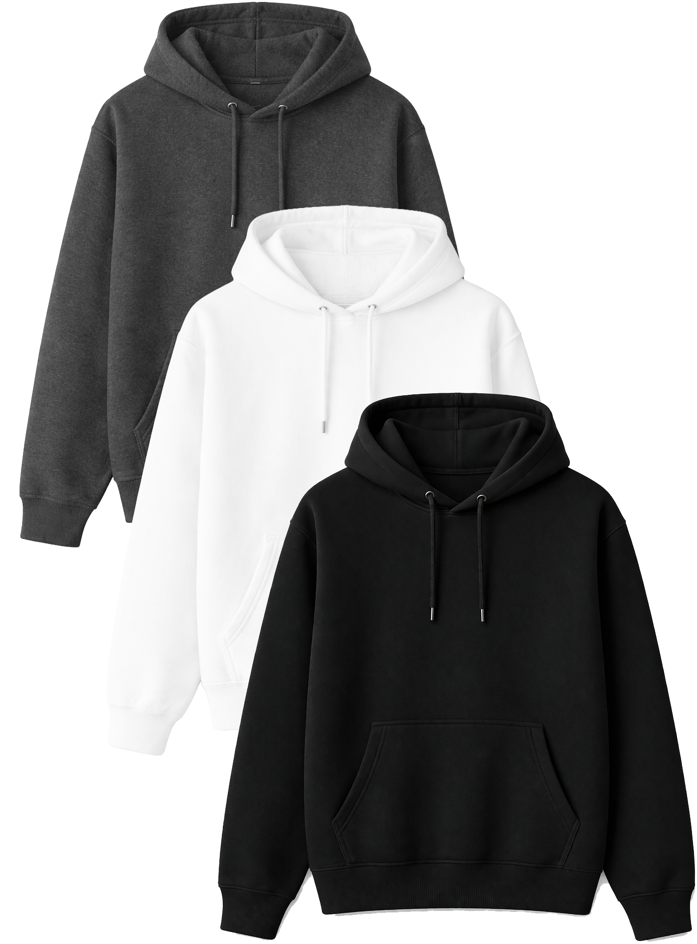ASSORTED BLANK FLEECE HOODIES ASST - BLANKS