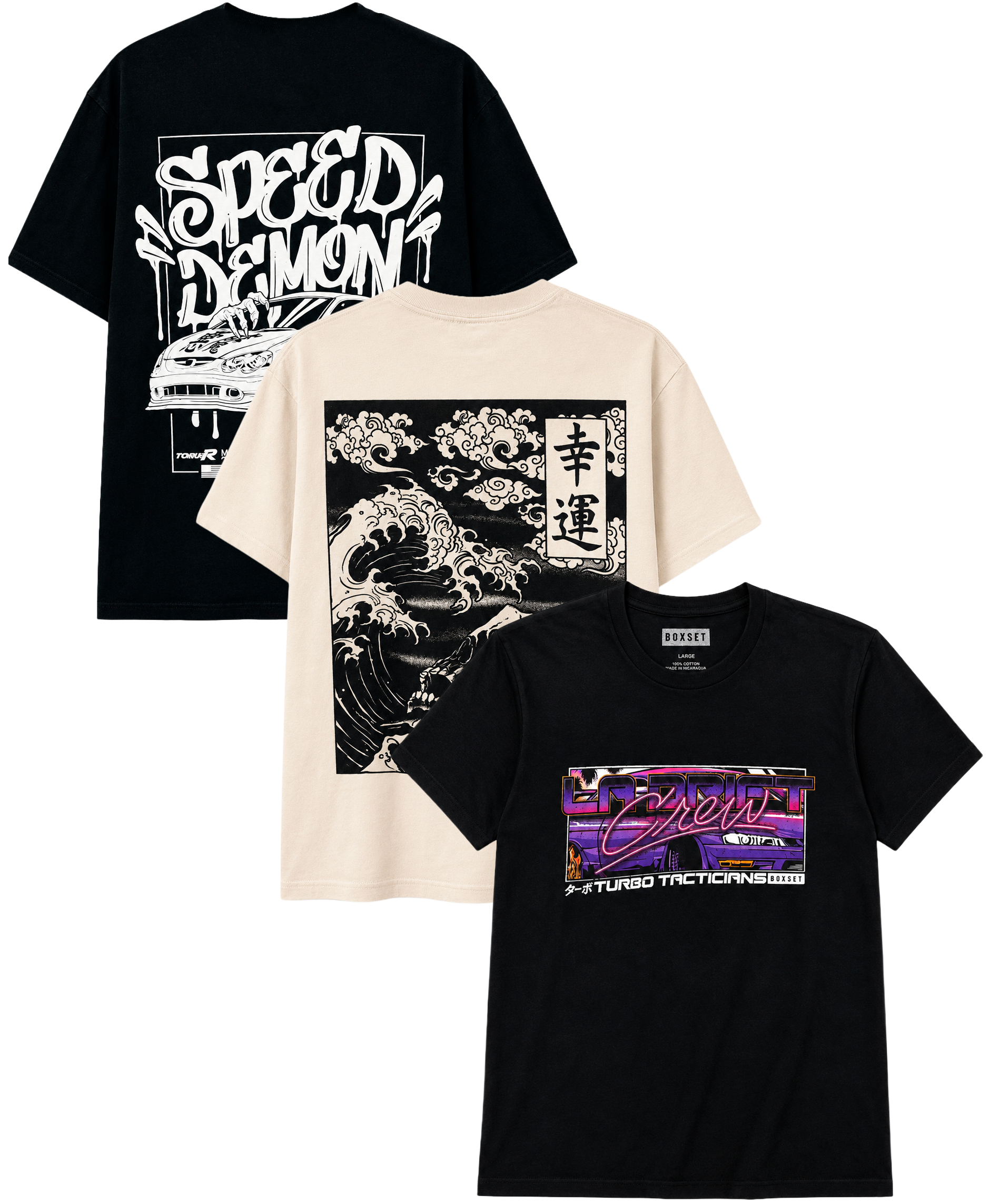 LICENSE ASSORTED GRAPHIC T-SHIRT ASST - BOXSET
