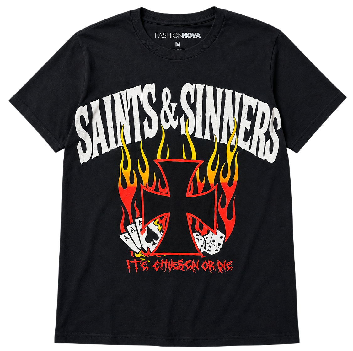 LICENSED FASHION NOVA MEN T-SHIRTS ASST - FNGRAPHIC - Steal Deal 