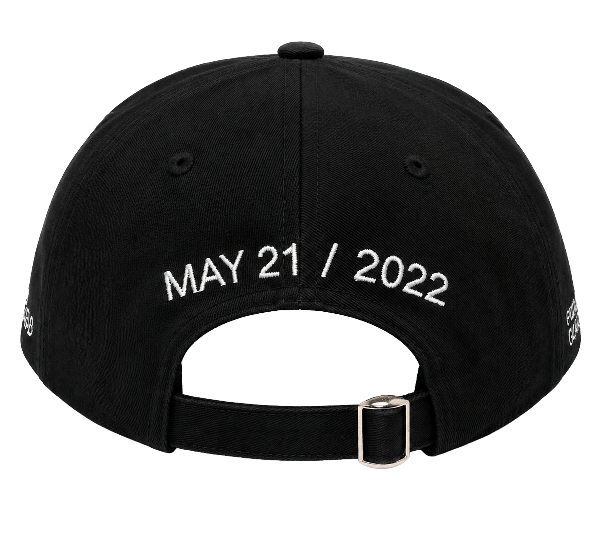 1/ST GULF STREAM PARK DAD HAT BLACK - PEAKNESS