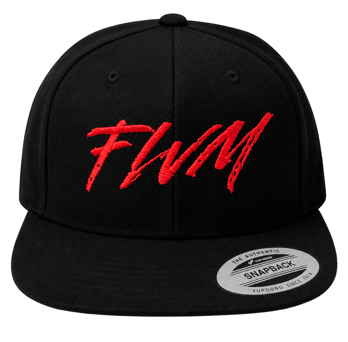 LICENSED MUSIC SNAPBACK HAT BLACK - FWM
